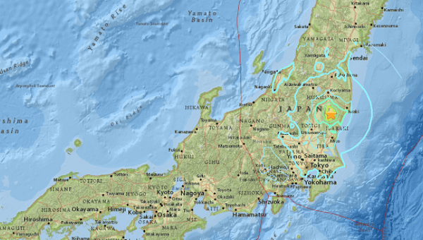 Japan Ibaraki earthquake 20161228