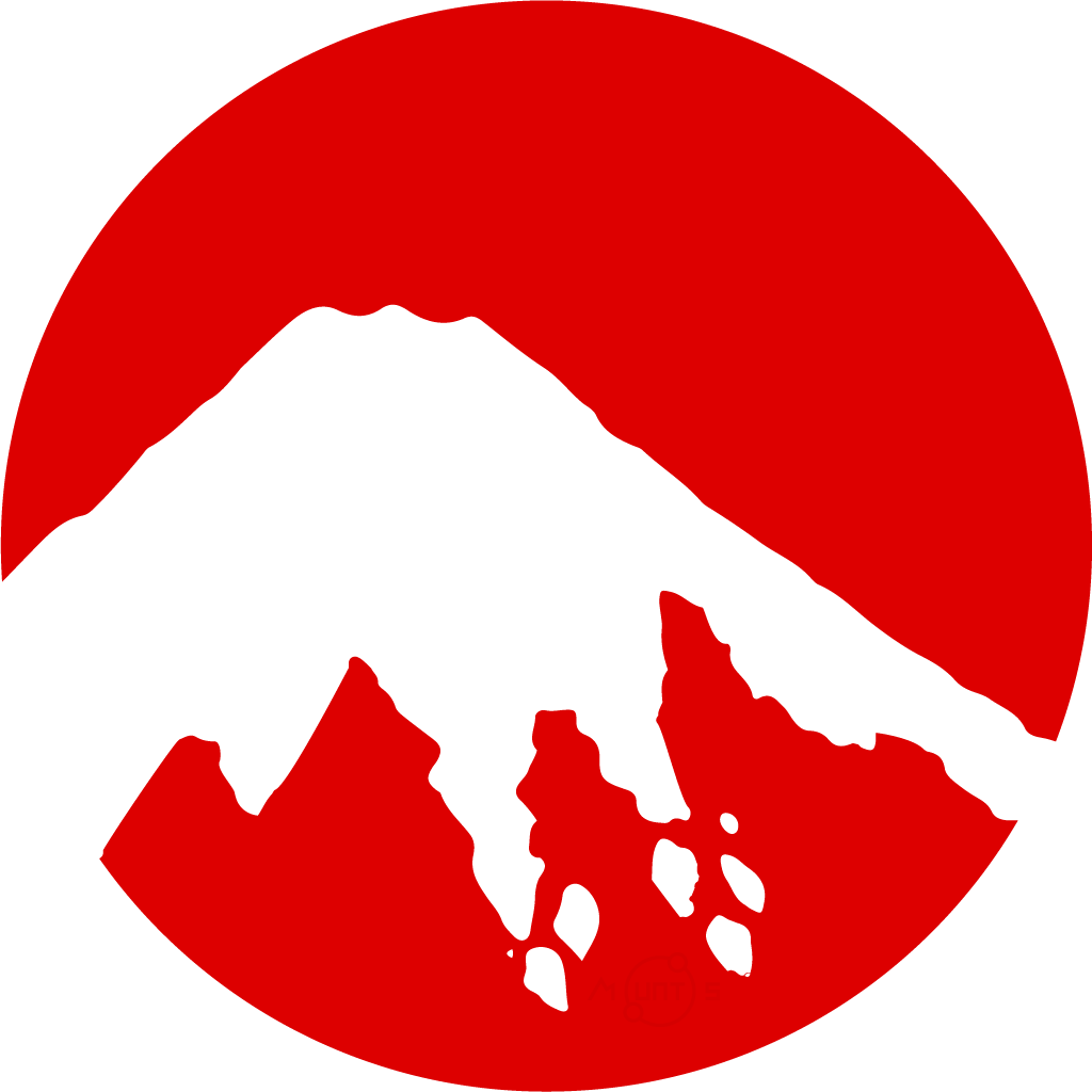Japan Travel Mountain Logo Design Unippon